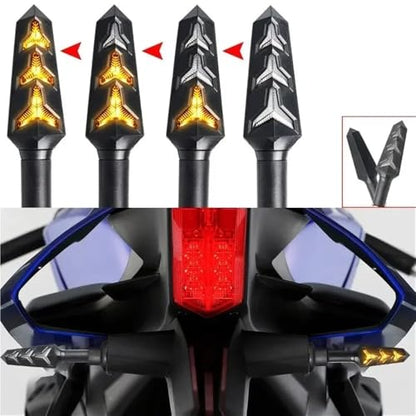 2 luces indicadoras de motocicleta, 12 V