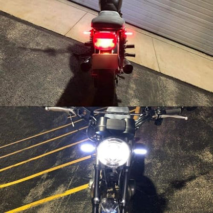 Luces de señal de giro 4 piezas Indicadores de motocicleta, 12 V