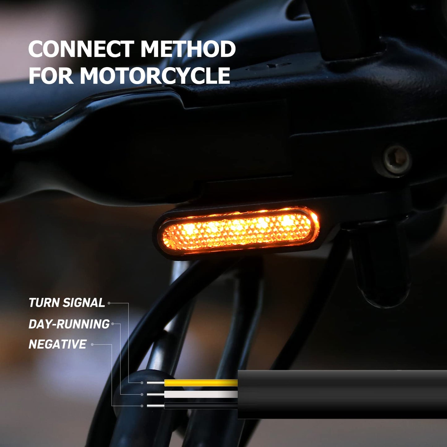 Motorcycle Turns Signal Lighs for Harley Davidson - 12V