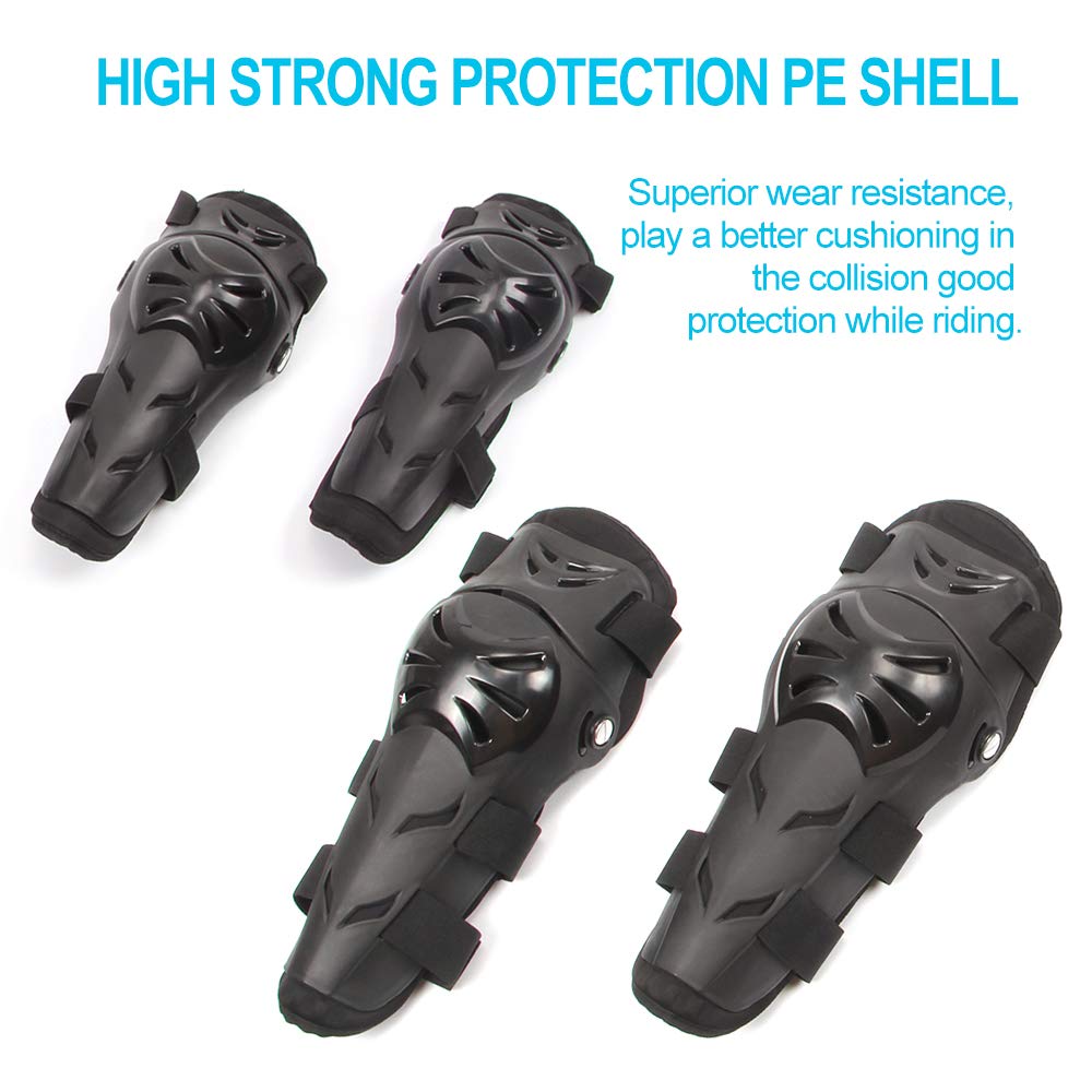 Motorcycle Knee Elbow Pads Protection for Adults