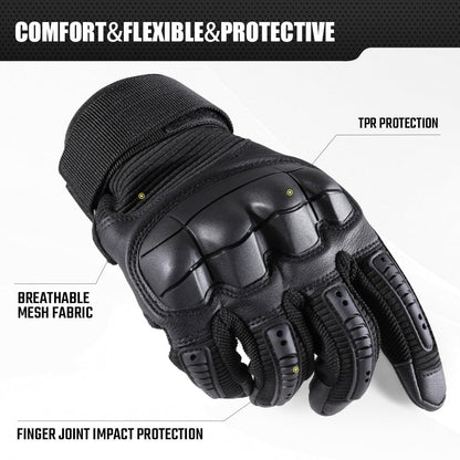 Touchscreen Motorcycle Tactical Gloves, M