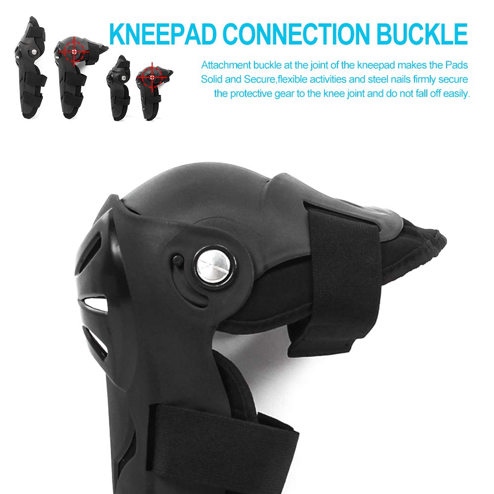 Motorcycle Knee Elbow Pads Protection for Adults