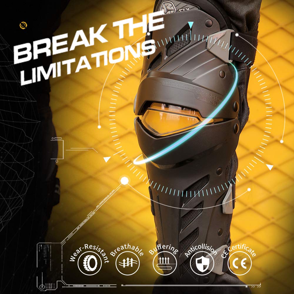 Knee-and-Shin Guards Anti-Slip for Men