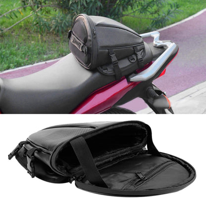 Bolsa de almacenamiento impermeable para el asiento trasero de la motocicleta