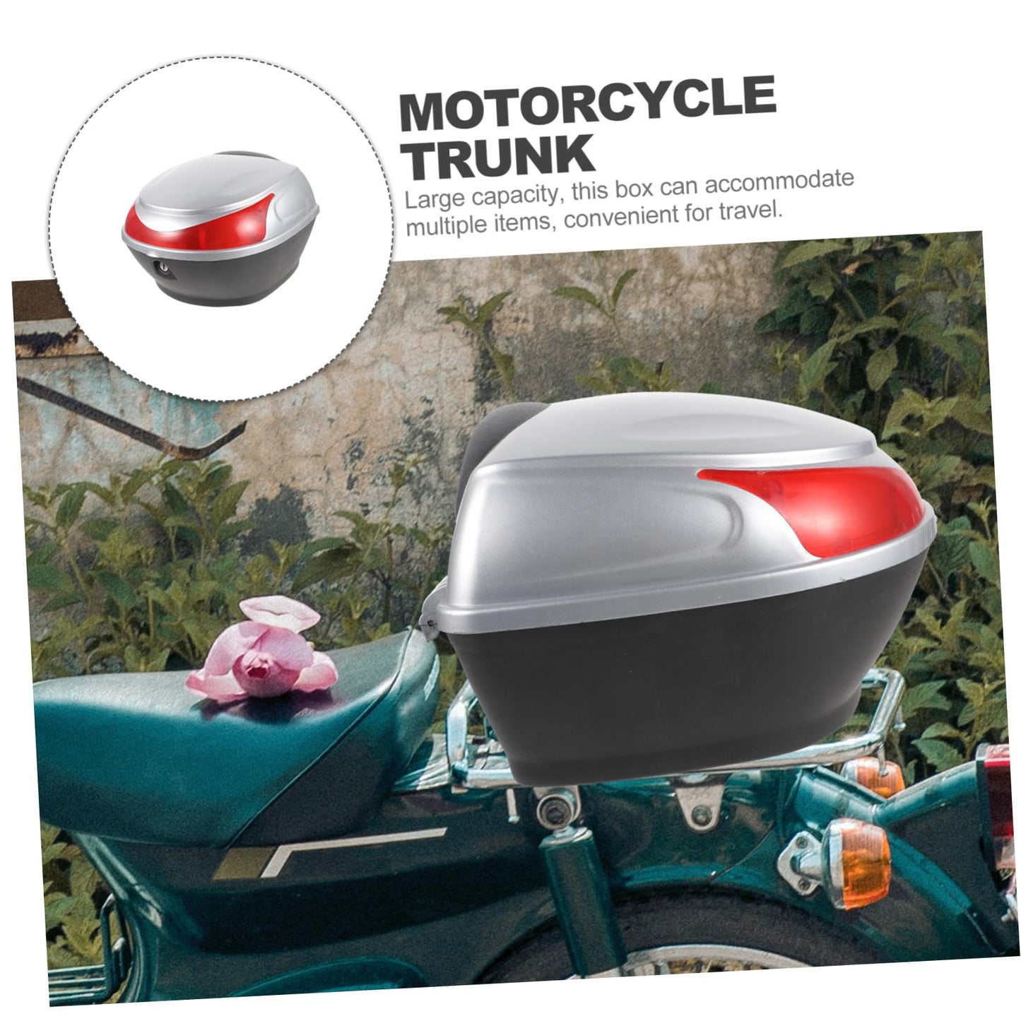 Motorcycle Trunk Scooter Tail Box