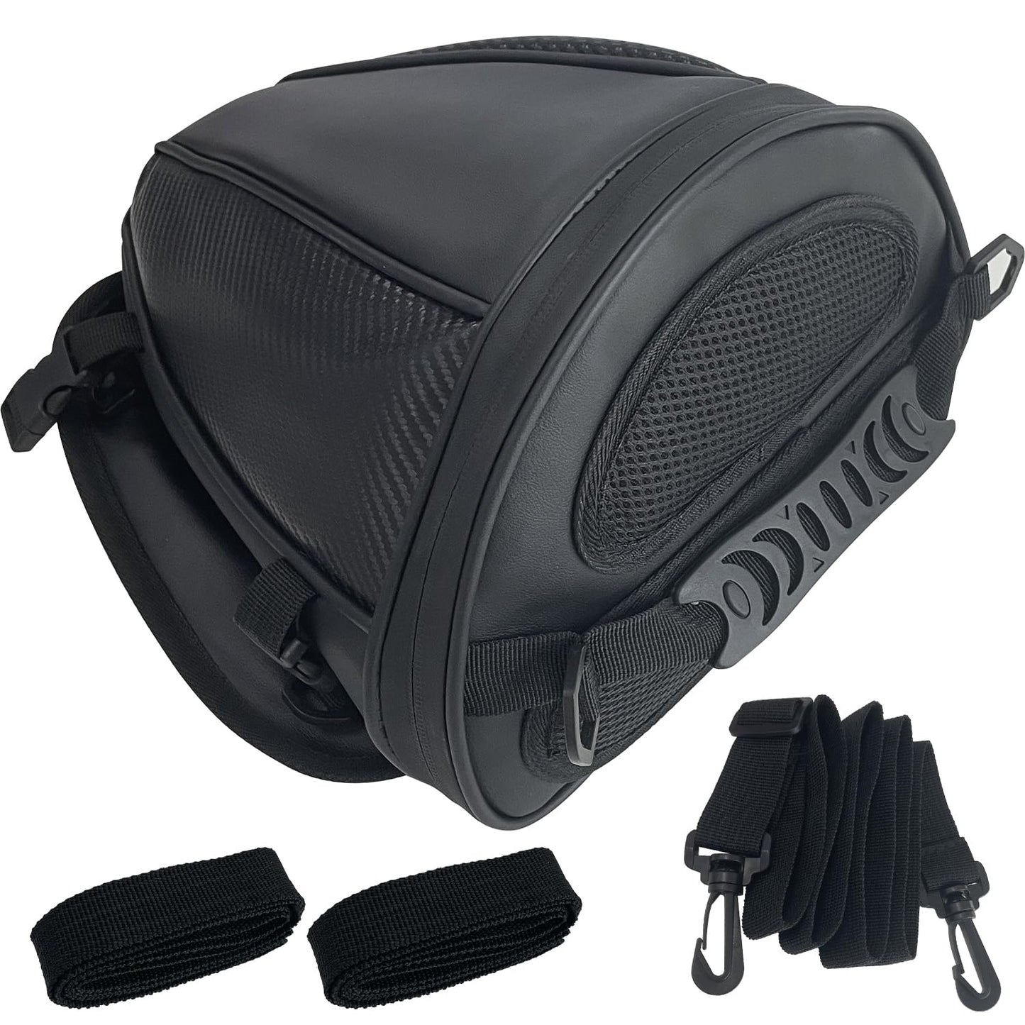 Socpuro Motorcycle Tail Bag Waterproof Rear Seat Storage