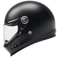 Casco integral para motocicleta, color negro mate, talla M