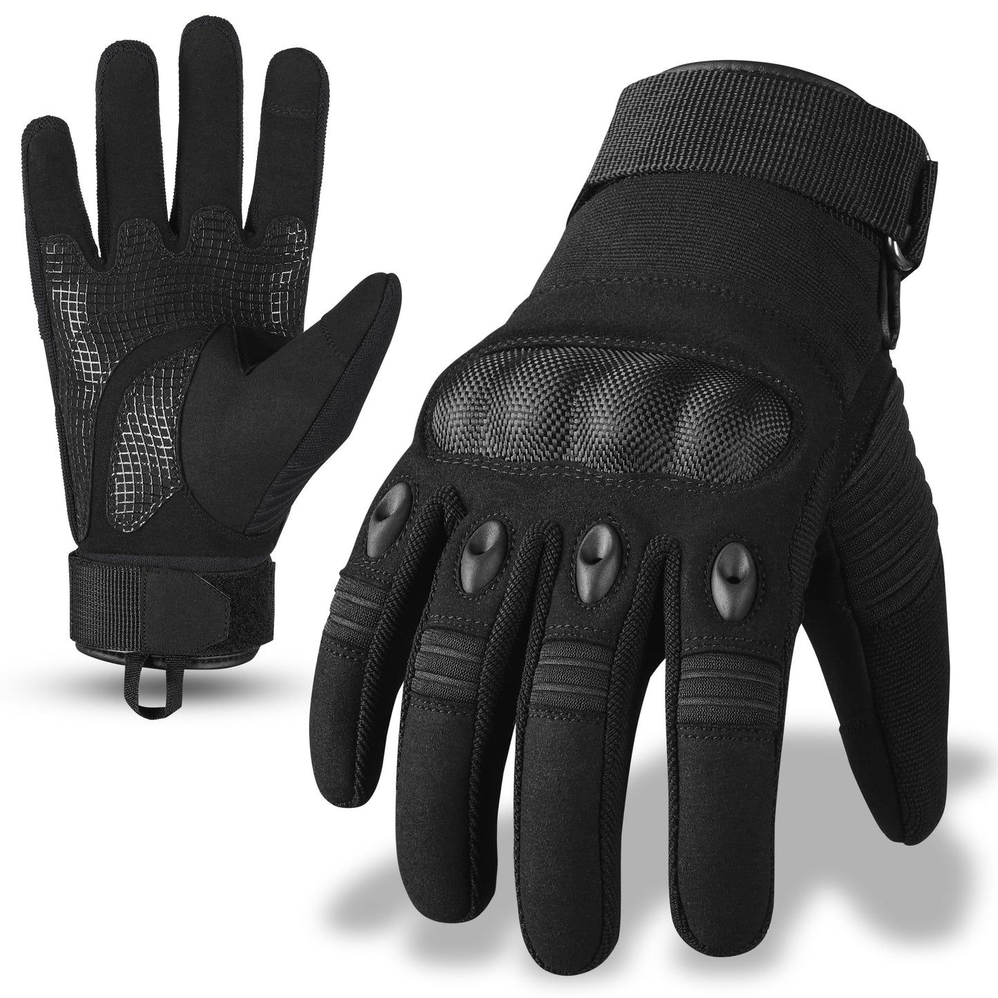 Motorcycle Gloves with Hard Knuckle