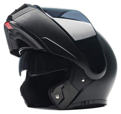 Casco modular abatible para motocicleta, talla S